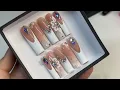 Watch Me Work Prom Acrylic Press On Nails Acrylic Nails Tutorial