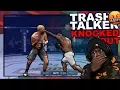 40 YEAR OLD TRASH TALKER GETS KNOCED OUT