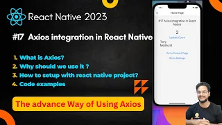 Axios Integration in React Native