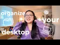 How to make a Desktop Wallpaper Organizer for Mac and PC Aesthetic desktop wallpaper organizer