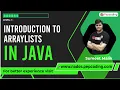 Introduction to Arraylists in JAVA - Usage and Implementation Arraylists Tutorial