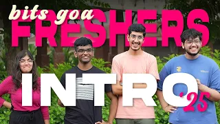 freshers intro 25 bits goa fmacxwaves