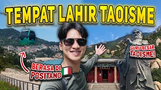 Infrastruktur Tiongkok GILA BGT😱⁉️ Gunung Suci RIBUAN Tahun LAOSHAN Dibuat Tempat Hiking🇨🇳 中国山东省崂山🏔️