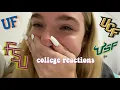college decision reactions 2022 uf ucf fsu usf