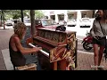 Homeless Man Plays Street Piano Beautifully in Florida (Come Sail Away) | Mashable News