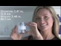 Glass Jar 8 Oz Clear