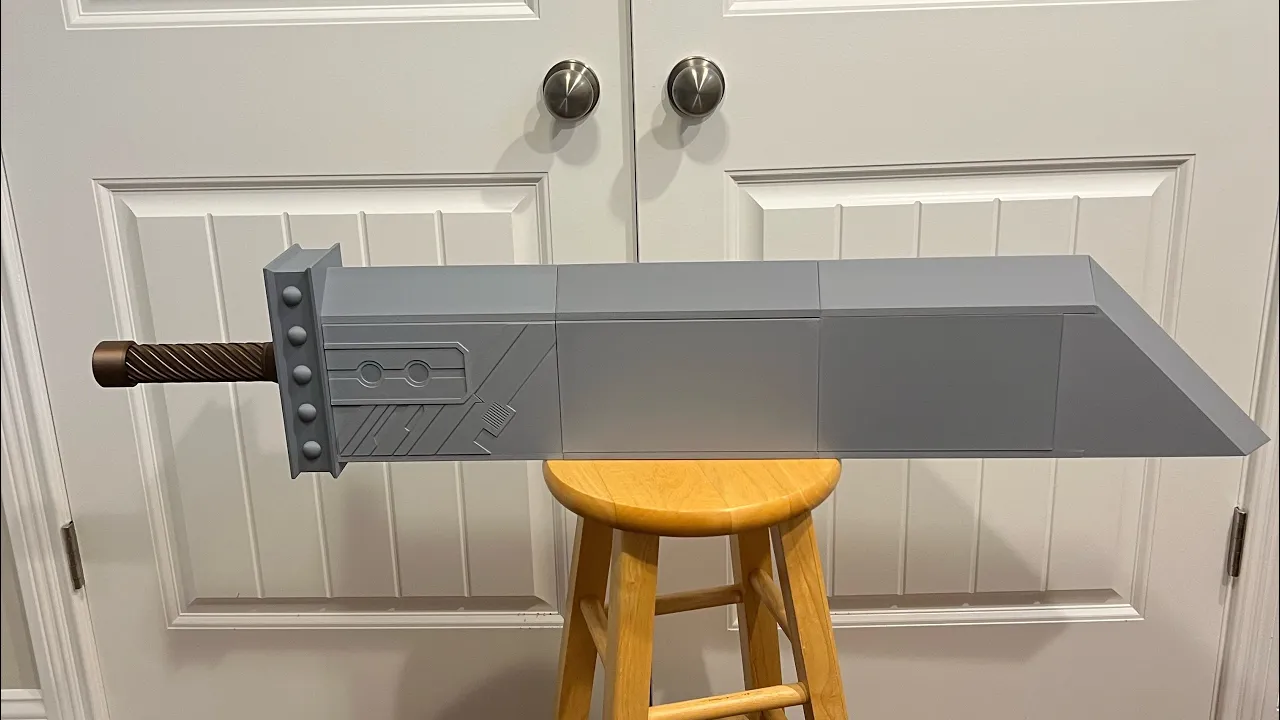 Full Size Buster Sword Holds 4+decks