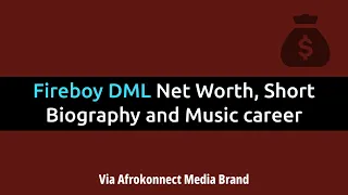 fireboy dml net worth music career ybnl and short biography