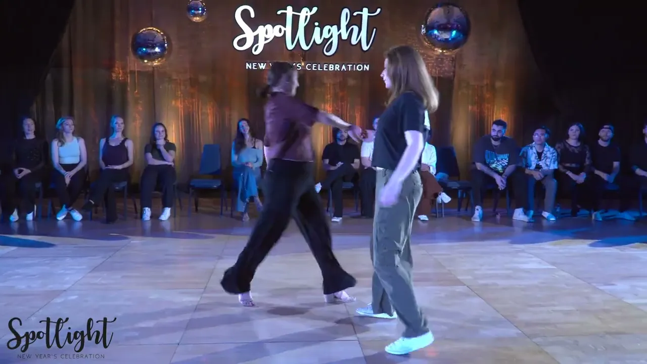 Spotlight New Year's Celebration 2025/2026 Novice Jack & Jill Elena Newmark & Isabelle Ricardo