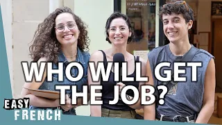 Job Interview in French: Getting Hired at Easy Coffee (Slow French)