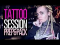 PREP PACK - TATTOO SESSION How to be super prepared for your next tattoo appointment