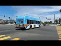 OCTA Gillig Bus Route 38 Eastbound Short Ride