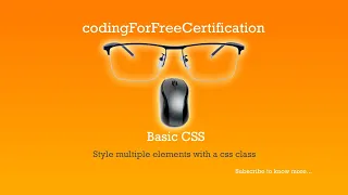 Basic CSS - Style Multiple Elements with a CSS Class freecodecamp 4 of 44