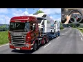 Scania Truck Delivery - Euro Truck Simulator 2 PS5 Logitech g29 Steering wheel