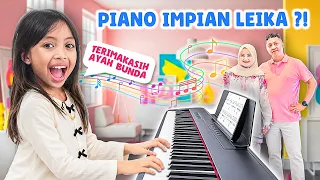 Leika Dapat Piano Impian dari Ayah & Bunda!  🥹🎹 Hobi Baru Leika!