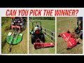 HEAD TO HEAD FLAIL MOWER VS BRUSH HOG VS FINISH MOWER