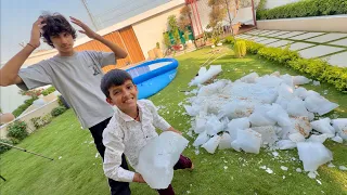 ice bath challenge but popat hogya