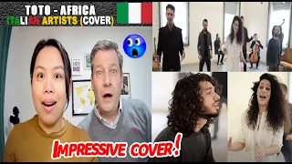 Download Toto - Africa | ITALIAN ARTISTS (cover) |Dutch Couple REACTION MP3