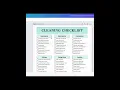 Airbnb Cleaning Checklist Airbnb Cleaning Schedule Vacation Rental Housekeeping Checklist VRBO Canva