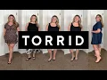 TORRID HAUL wide calf boots matching set denim dress SUMMER TO FALL LOOKS