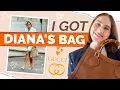 Real vintage find Lady Diana Gucci tote bag with bamboo handles from the 70 s