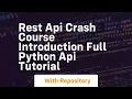 Rest api crash course introduction full python api tutorial