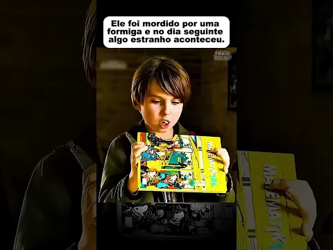 Ele foi mordido por uma formiga e no dia seguinte algo estranho aconteceu. #shorts