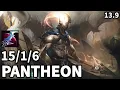 Pantheon Jungle vs Ekko - EUW Master Patch 13 9