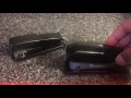 STAPLER - REGULAR VS ONE TOUCH