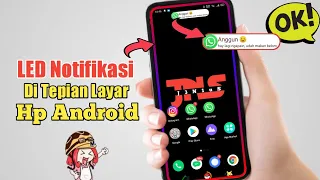 how to make notification leds flicker on the screen of an android cellphone