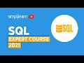 SQL Expert Course SQL Tutorial For Beginners SQL Full Course SQL For Beginners Simplilearn