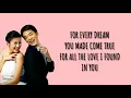 Because You Loved Me - Daniel Briones (lyrics)