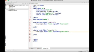 Working With AngularJS -