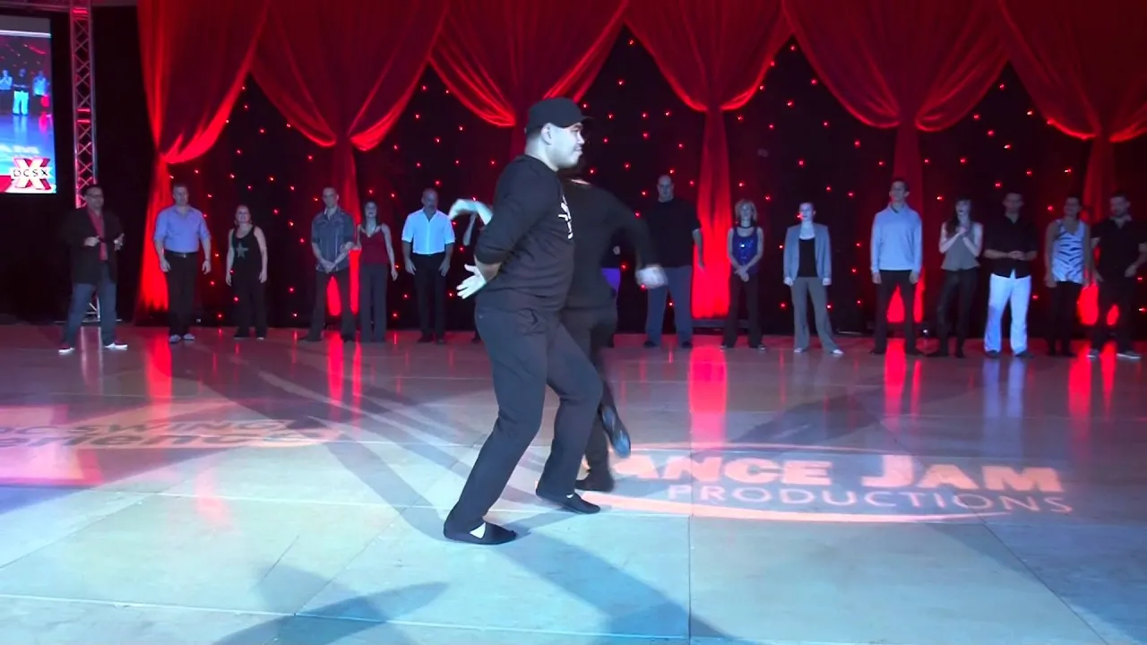 DCSX 2015 Open Strictly Final   Arjay Centeno & Tashina Beckmann