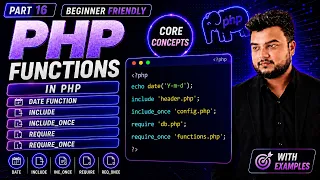 PHP Date Function Include Include - once Require Require