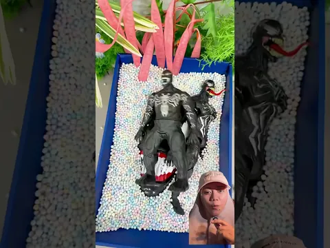 KELUARGA VENOM MANDI ⁉️YANG HIJAU SIAPA😱😍