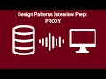 Design Patterns Tech Interview Prep - PROXY