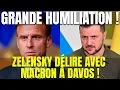 Lagu ZELENSKY DÉLIRE AVEC MACRON À DAVOS ! IL DEMANDE DE L’AIDE ET EST ENCORE HUMILIÉ !