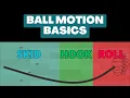 SKID HOOK ROLL Bowling Ball Motion Basics