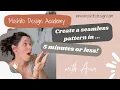 Create a Seamless Pattern in 5 Minutes in Adobe Illustrator