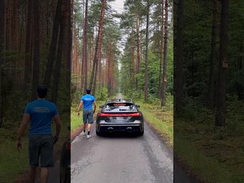 Alone in the forest with 2027 AUDI RS5 Avant