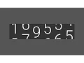 Development of NUMBER TICKER ODOMETER Widget JavaScript SCSS