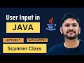 Java User Input Scanner class Java Tutorial for Beginners Amit Thinks