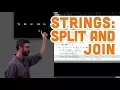 13 2 Strings Split and Join - Processing Tutorial