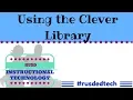 Using the Clever Library
