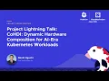 Project Lightning Talk Co I Dynamic Hardware Composition for AI Era Kubernetes N Oguchi