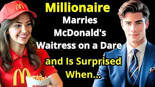 Millionaire Marries McDonald's Waitress on a Dare and Is Surprised When   ,