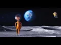 Vector dancing on the moon to Never Gonna Give You Up