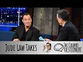 Lagu Jude Law Takes The Colbert Questionert