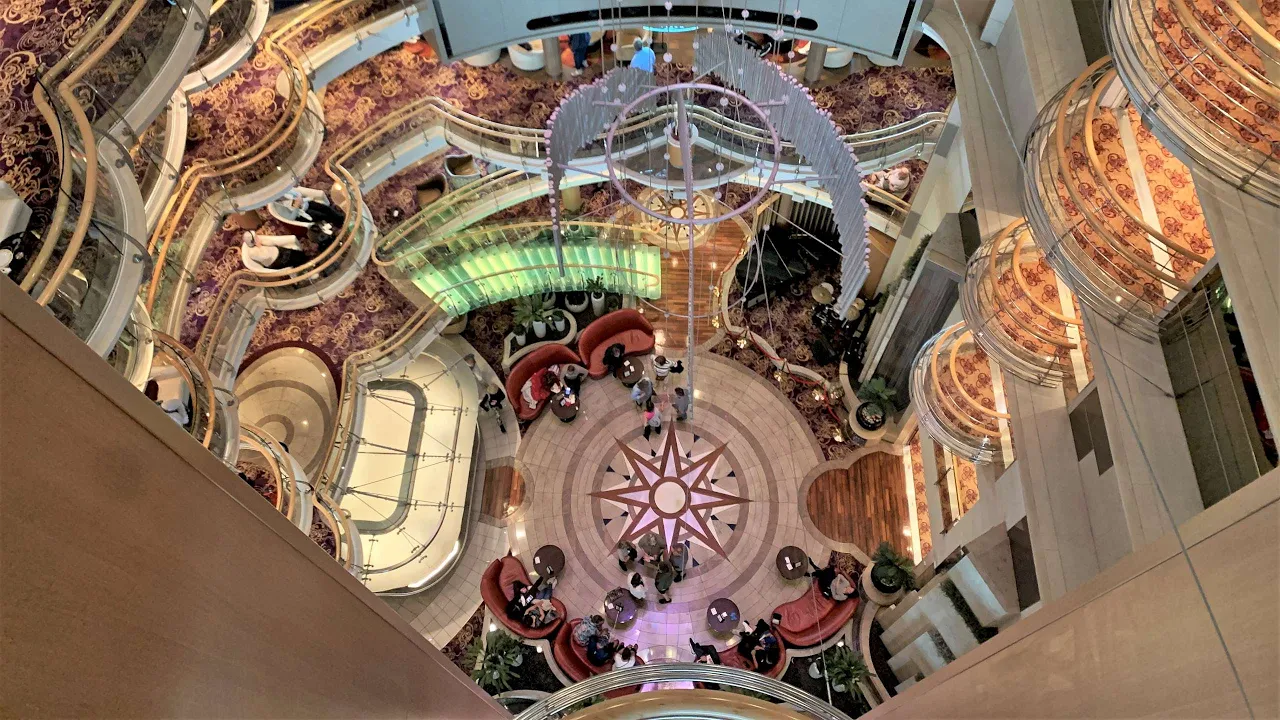 Royal Caribbean Jewel of the Seas Inside Narrated Walking Tour 4k